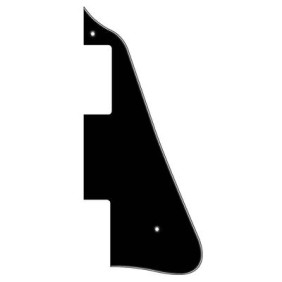 Pickguard, LP-model, Standard, 3 ply, Black