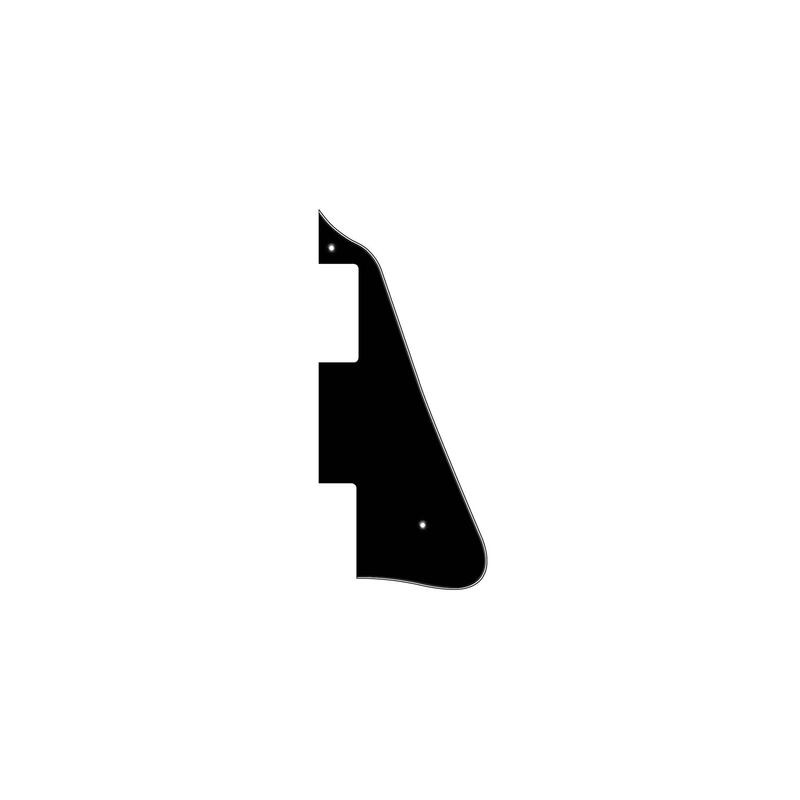 Pickguard, LP-model, Standard, 3 ply, Black