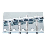 Bridge-Tailpiece, bass, pitch 19mm, chrome