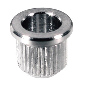 string ferrules,  8,3mm diameter x 9mm, 6-pack, chrom