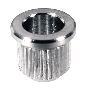 string ferrules, 8,3mm diameter x 9mm, 6-pack, chrom string ferrules, 8,3mm diameter x 9mm, 6-pack, chrom