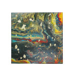 Fantasia with gold leaves