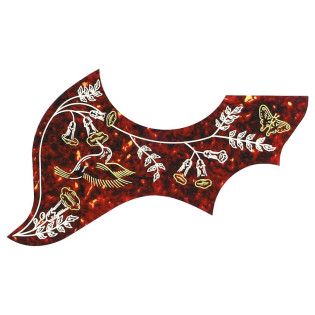 pickguard, acoustic, self adhesive hummingbird model