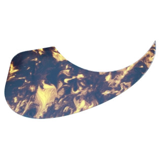 Guild M120 pickguard, acoustic, teardrop model, self adhesive, tortoise Guild M120 pickguard, acoustic, teardrop model, self adhesive, tortoise