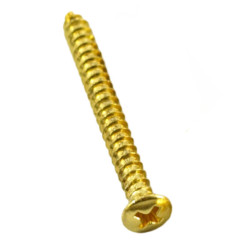 NECK SCREW GOLD 44,45mm( 1stk )