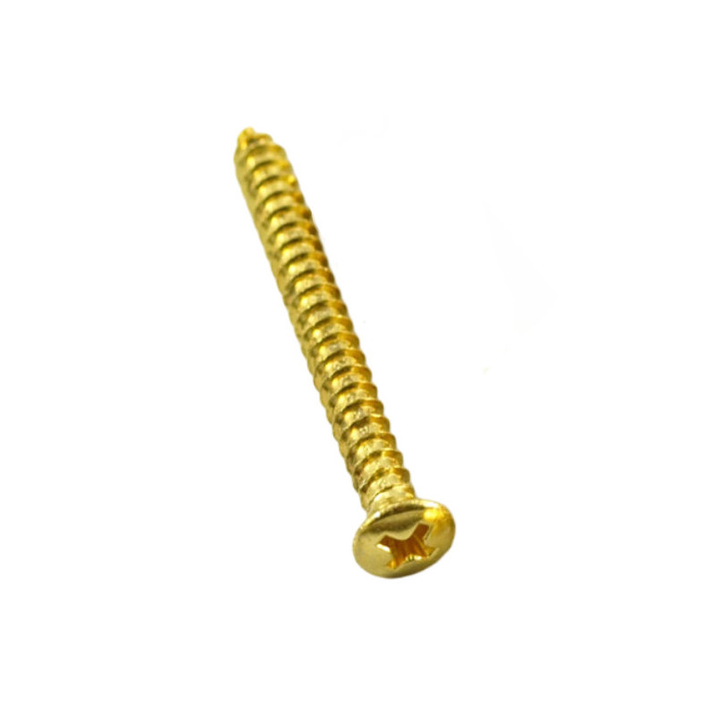 NECK SCREW GOLD 44,45mm( 1stk )