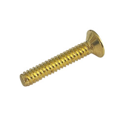 VINTAGE SINGLE COIL PICKUP SCREW GOLD ( 1.Stk )