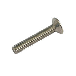 VINTAGE SINGLE COIL PICKUP SCREW NICKEL ( 1.STK )