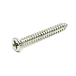 HUMBUCKER MOUNTING RING LONG CHROME SCREW (1.stk)