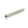 HUMBUCKER MOUNTING RING LONG CHROME SCREW (1.stk)