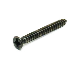 HUMBUCKER MOUNTING RING LONG BLACK SCREW ( 1stk )