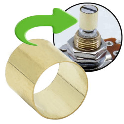 BRASS POT SLEEVE (1.stk)