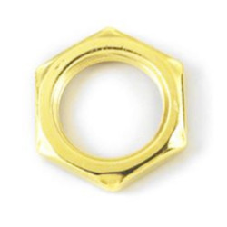 3/8 inc. US POT NUT GOLD ( 1 )