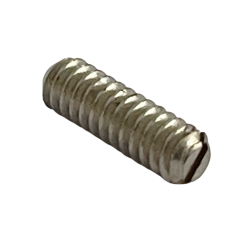 STRAT® 4-40- X (9,23mm) SLOTTED SET SCREW NICKEL  STRAT® SADDLE HEIGHT  (1.stk)