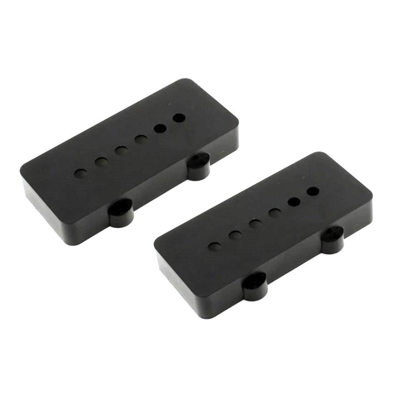 Allparts Pickup covers Jazzmaster, Black, plastic, set of 2