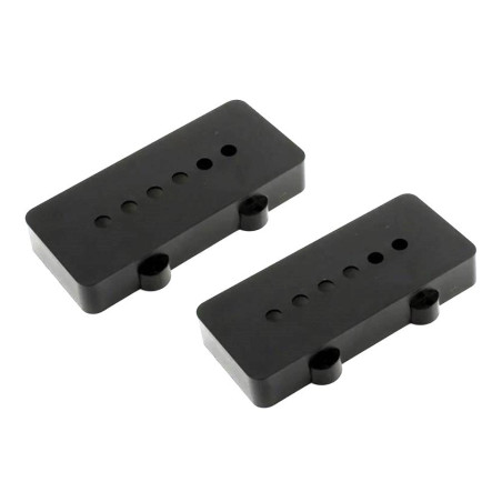 Allparts Pickup covers Jazzmaster, Black, plastic, set of 2