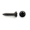 Humbucker Mounting Screws / Short, Black (1.stk)
