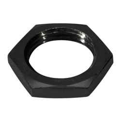 3/8 In. POT NUT BLACK ( 1stk. )