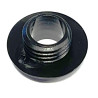 Plastic hex nut 3/8" outside