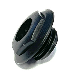 Plastic hex nut 3/8" outside