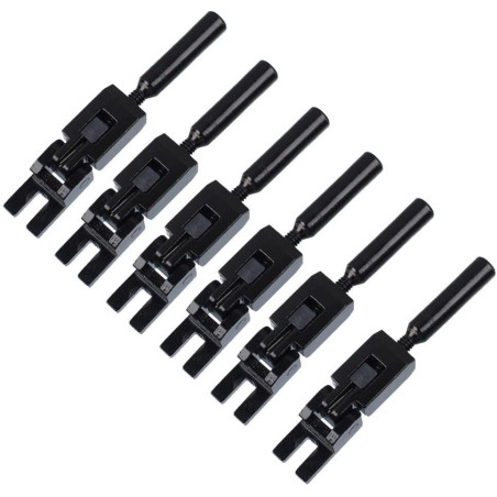 Floyd Rose/Schaller Type Saddel set Black 6 stk
