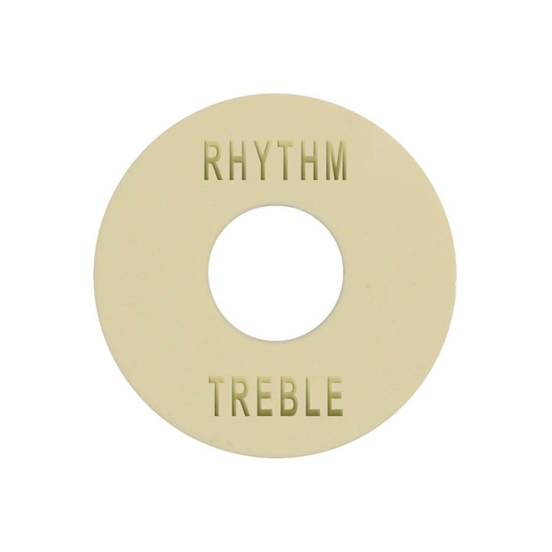 toggle switch plate, ivory with gold imprint