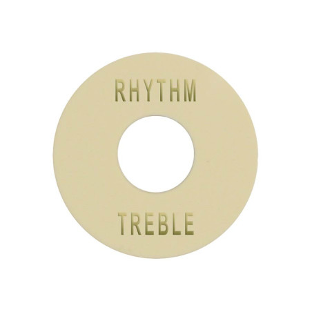 toggle switch plate, ivory with gold imprint