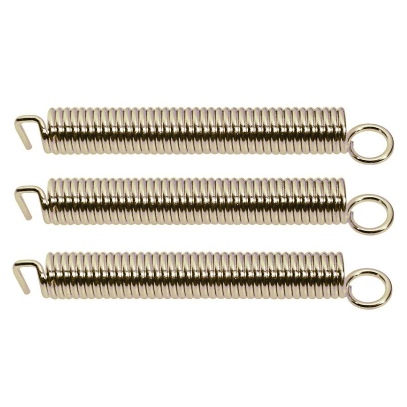 tremolo spring set, stainless steel, extra strong, 3 pcs