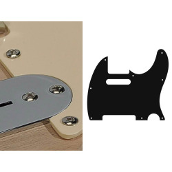 Telecaster pickguard,standard, 1 ply, cream