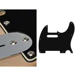 3 ply, black and cream - Telecaster pickguard,standard