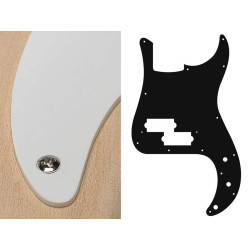 1 ply, white Pickguard, P-bass, standard,