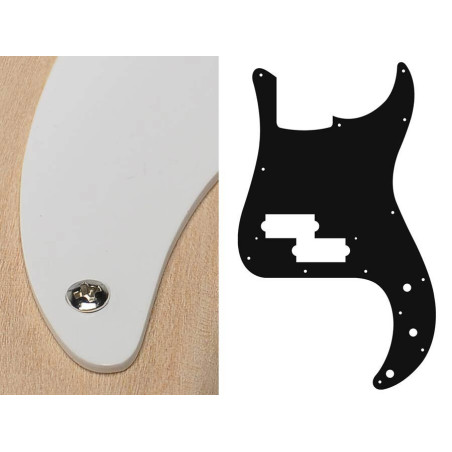 1 ply, white Pickguard, P-bass, standard,