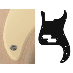 1 ply, cream Pickguard, P-bass, standard,
