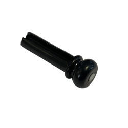 Bass Bridge Pin, Plastic, Black
