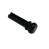 Bass Bridge Pin, Plastic, Black