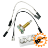 4383,00 - Potentiometer 500K SPL Lang aksel, TONE
