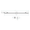 460x6x9mm Acoustic/Electric guitar Double action truss rod
