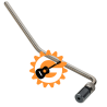 Ruthenium - Schaller / Floyd Rose Original Series Tremolo Arm Assembly -