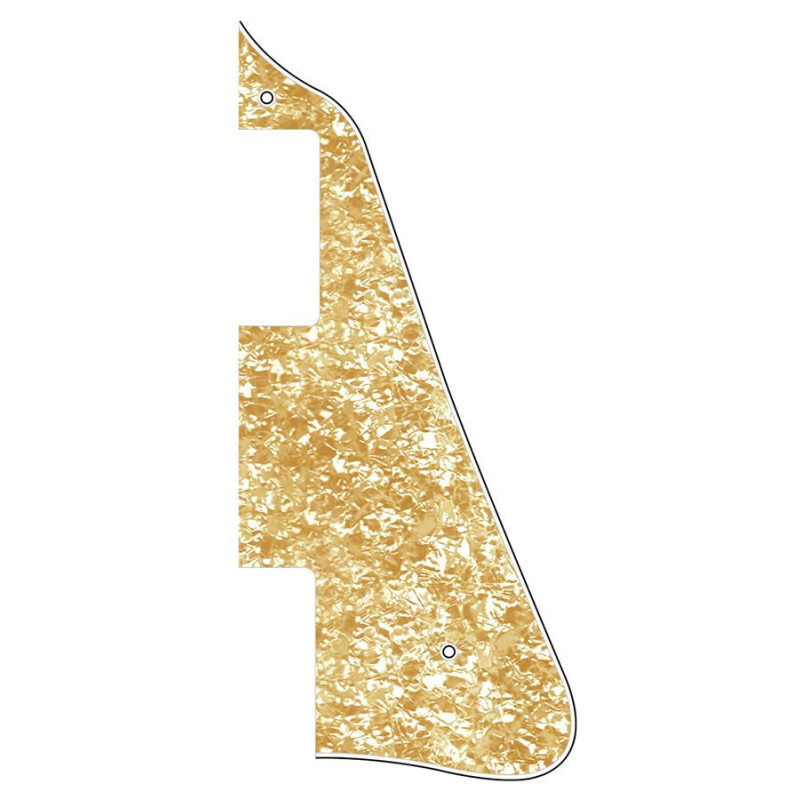 Pickguard, LP-model, Standard, 3 ply, pearl cream