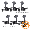 Wilkinson machine heads for guitar Black