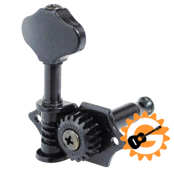 Wilkinson machine heads for guitar Black