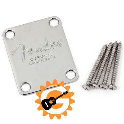 FENDER® CORONA AMERICAN STANDARD NECKPLATE CHROME