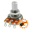 1Meg linear taper roller pot for Jazzmaster® - Solid shaft