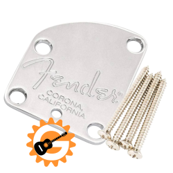 Original Fender® Replacement Part neck plate Deluxe Strat'