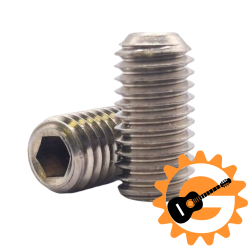 STAINLESS 4 - 40 x 1/4 HEX HEAD BRIDGE HEIGHT SCREWS