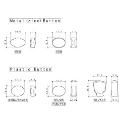 Gotoh Master Relic Collection SD91 machine heads with 05M buttons