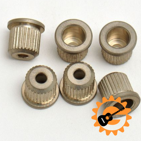 Relic TL-Type String Bushings / Aged Nickel