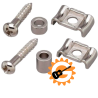 Nickel Gotoh RG105 & RG130 string retainer set