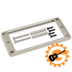 Schaller -Pickup frames (single holes) - Satinpearl