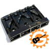 Schaller 3D-4 -Black Chrome Bass bridge